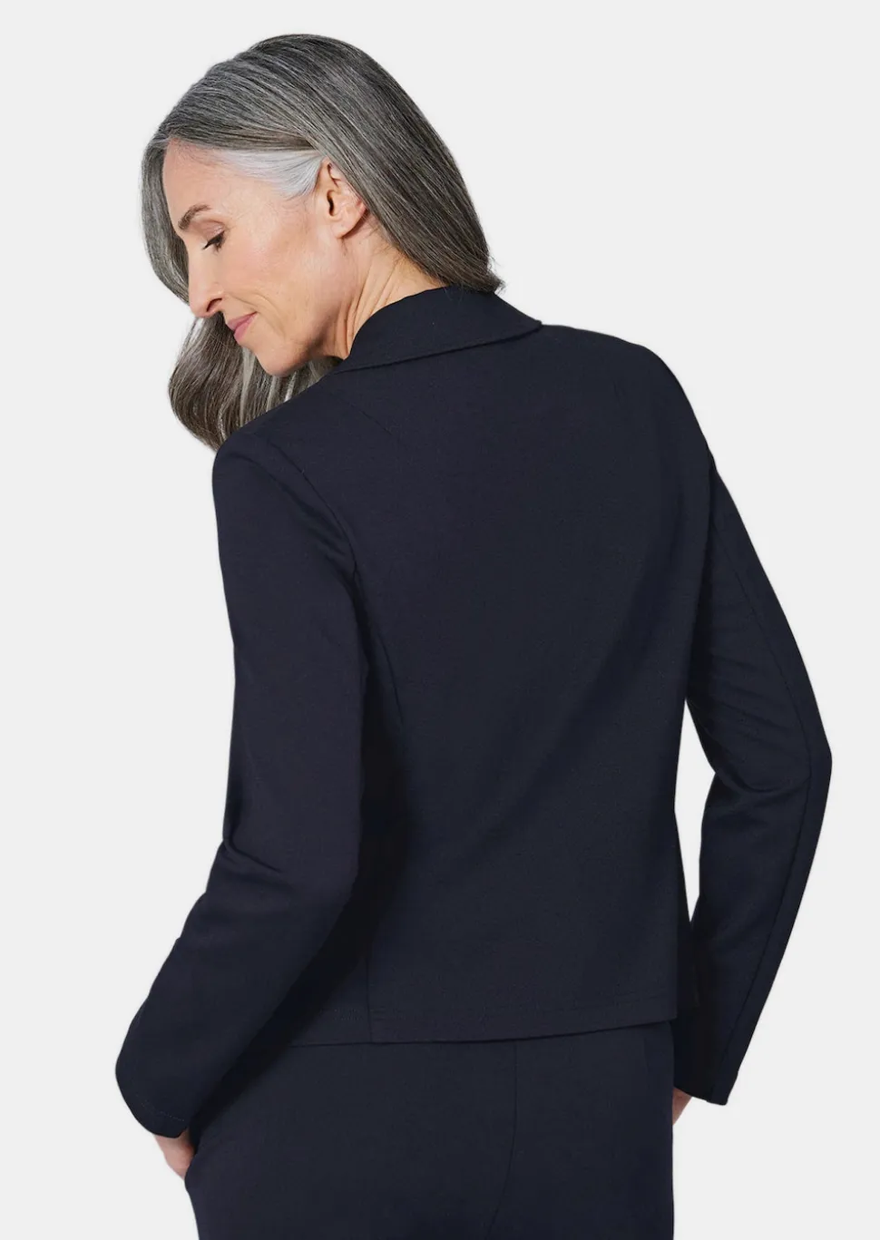 Leichte Jacke in glänzender Optik