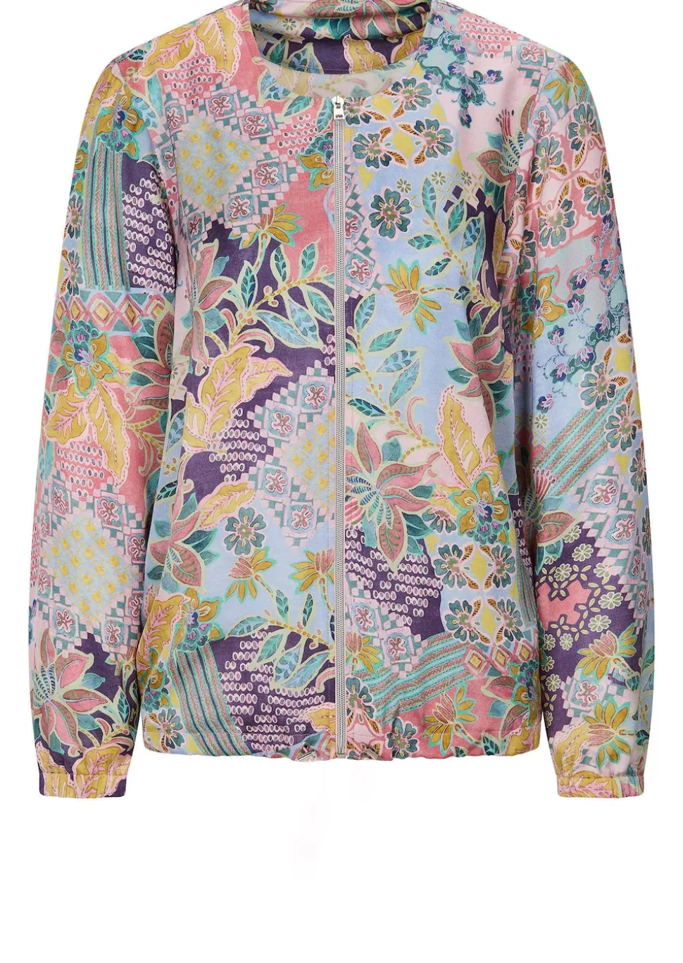 Leichter Blouson aus Viskose-Satin