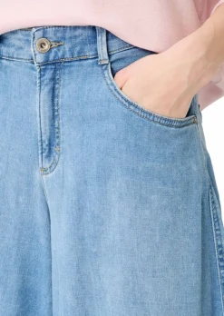 Leichter Hosenrock im Denim-Look