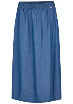 Leichter Sommerrock im Denim-Look
