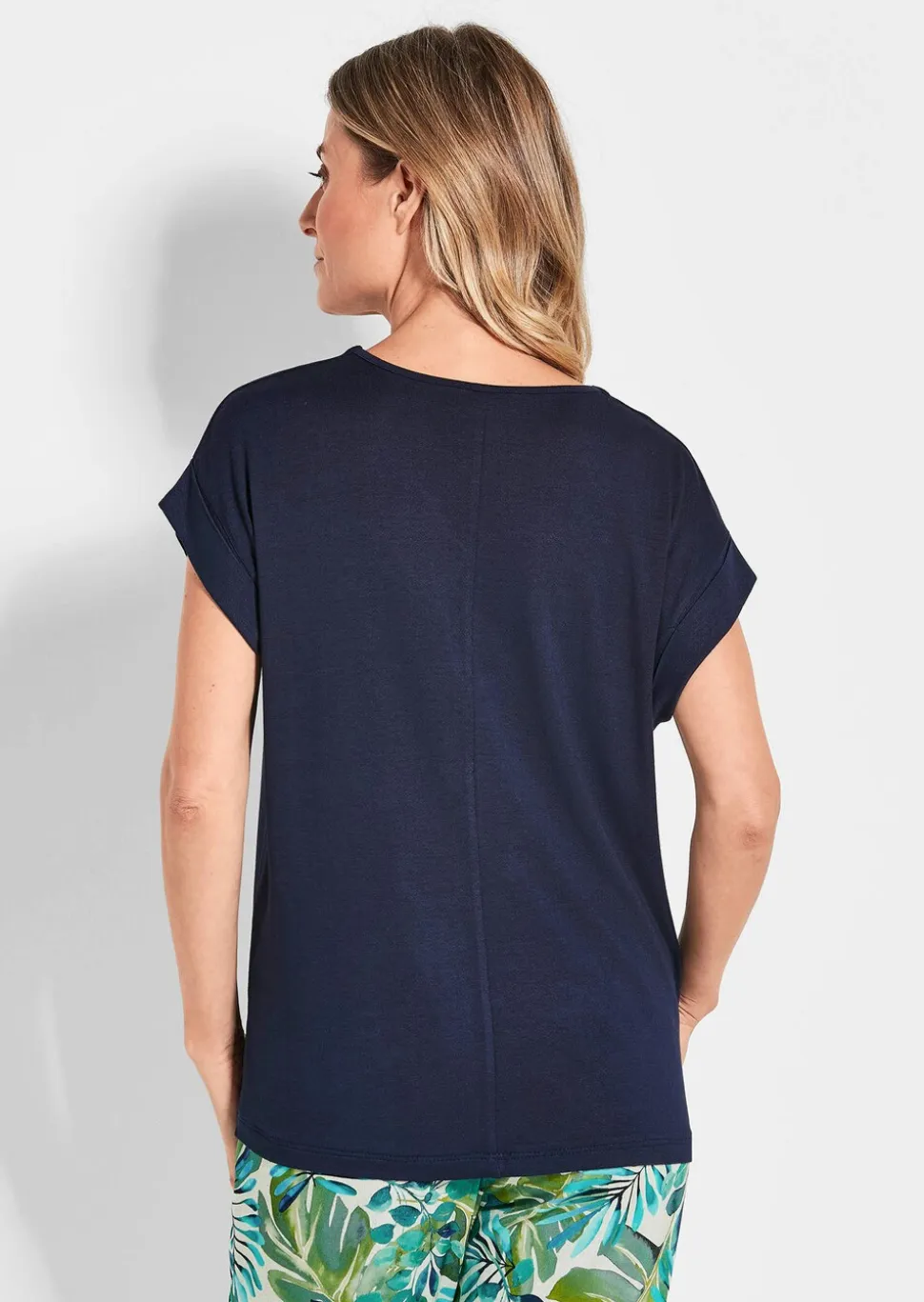 Leichtes Crêpe-Shirt