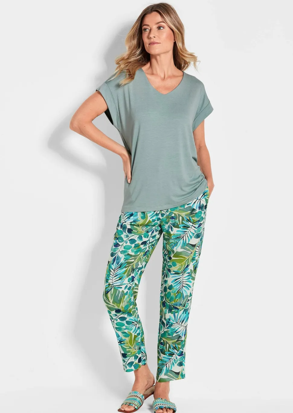 Leichtes Crêpe-Shirt