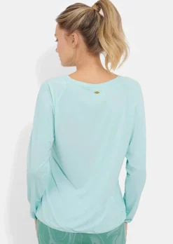 Leichtes Funktionsshirt mit langen Ärmeln