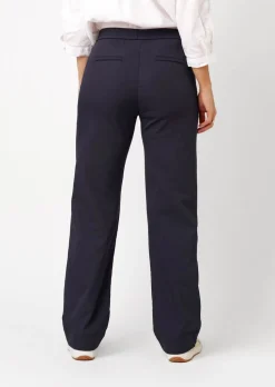 Leichte Sommerhose mit weitem Bein