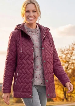 Leichte Steppjacke mit Kapuze