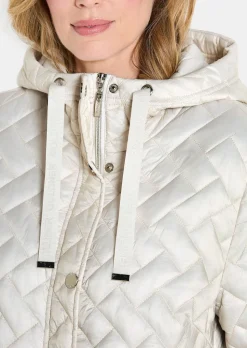 Leichte Steppjacke mit Kapuze