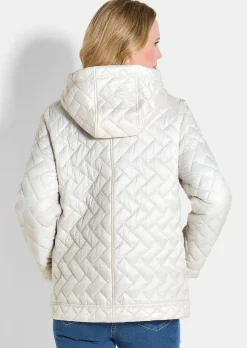 Leichte Steppjacke mit Kapuze
