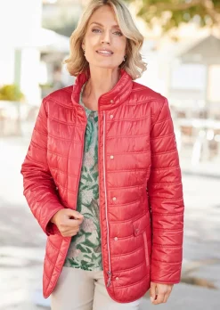 Leichte Steppjacke mit vielen Details