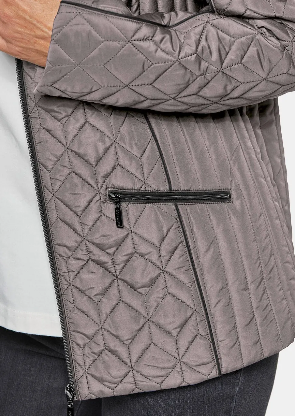 Leicht wattierte Steppjacke