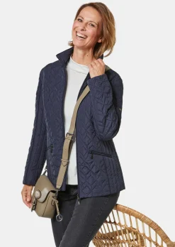Leicht wattierte Steppjacke