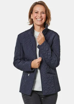 Leicht wattierte Steppjacke
