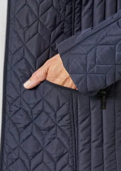 Leicht wattierte Steppjacke