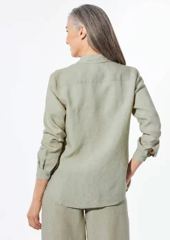 Leinenbluse