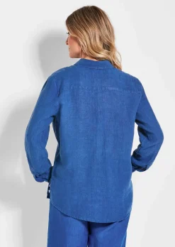 Leinenbluse