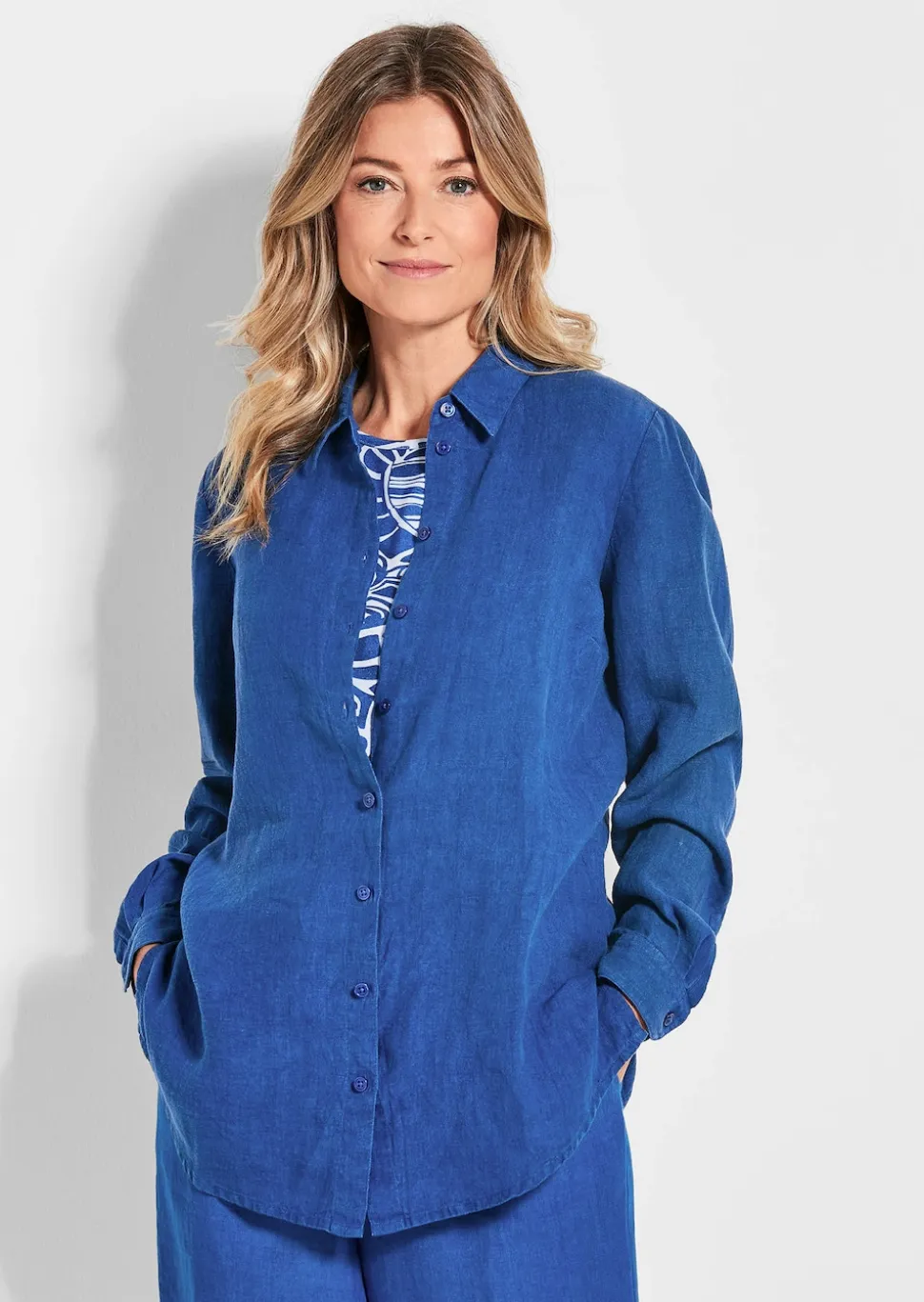 Leinenbluse