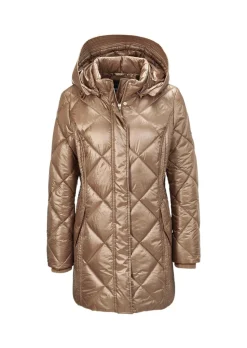 Longsteppjacke mit hübschem Innenfutter
