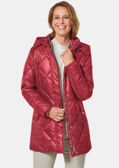 Longsteppjacke mit hübschem Innenfutter