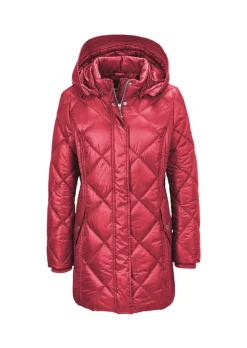Longsteppjacke mit hübschem Innenfutter