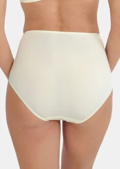 Maxislip aus Microfaser mit Spitze