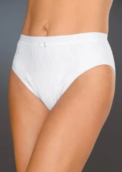 Moderner Inkontinenz-Slip in Spitze allover