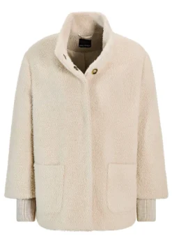 Modische Jacke mit Strickbündchen