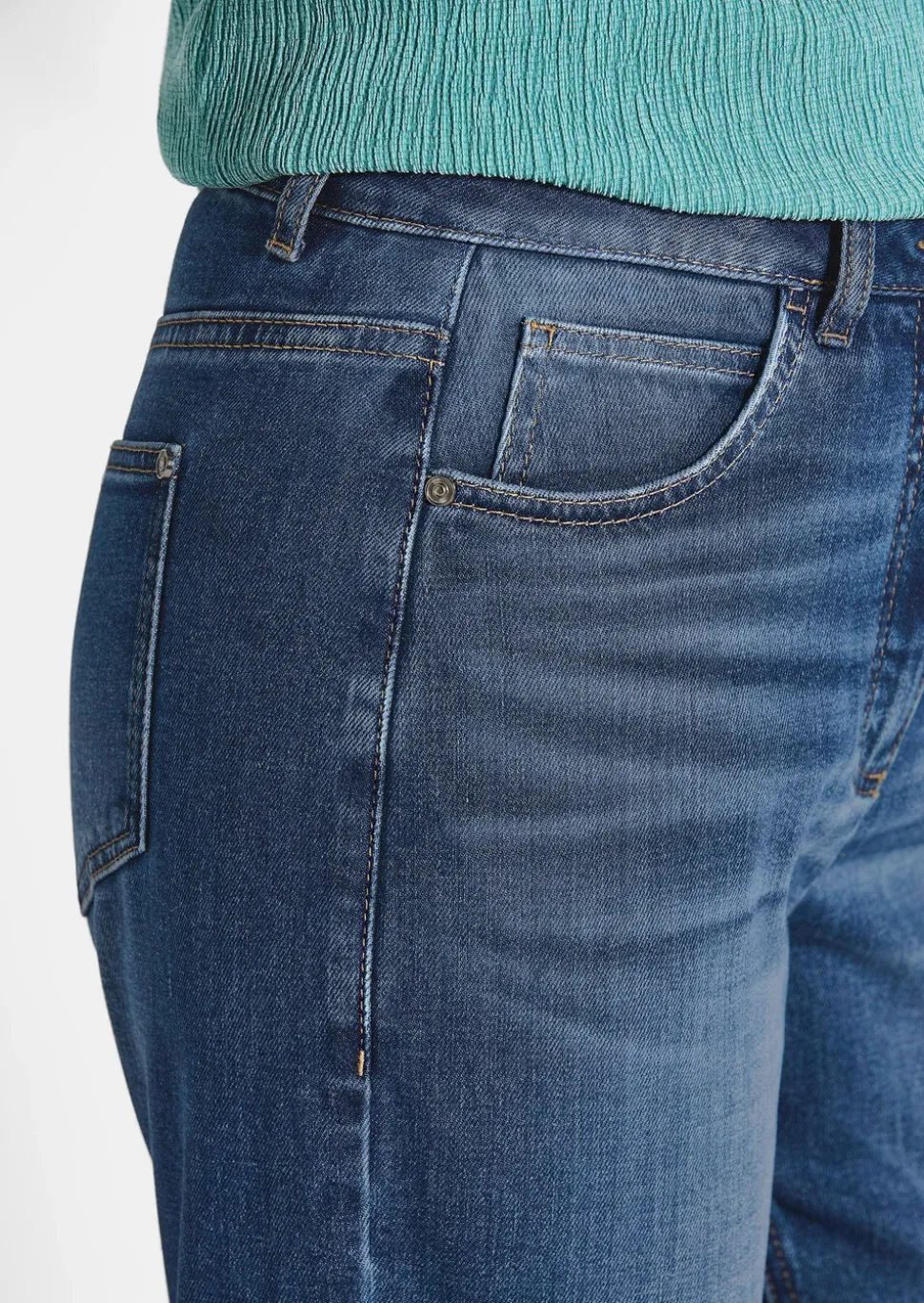 Mom Jeans SARA aus Baumwoll-Stretch