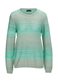 Multicolor-Pullover mit erfrischendem Farbverlauf