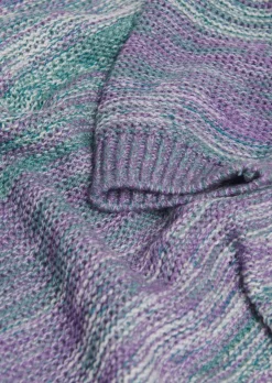 Multicolor-Pullover mit erfrischendem Farbverlauf