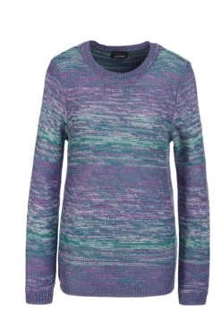 Multicolor-Pullover mit erfrischendem Farbverlauf