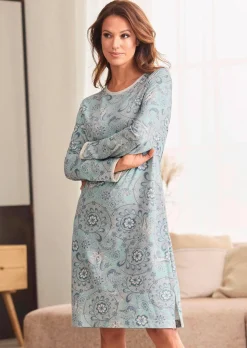 Nachthemd mit Paisleymuster