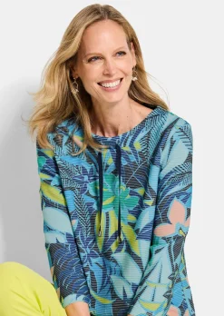 Ottoman Sweatshirt mit Dschungelprint