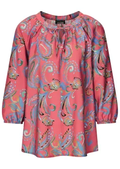 Paisley-Bluse in weicher Viskoseware