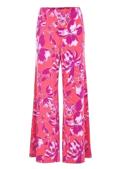 Palazzo-Hose mit sommerlichem Druck