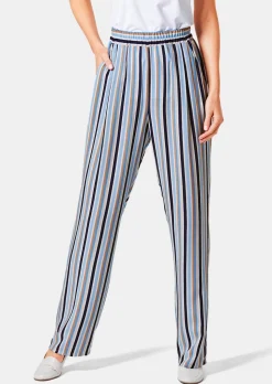 Palazzo-Hose mit sommerlichem Druck