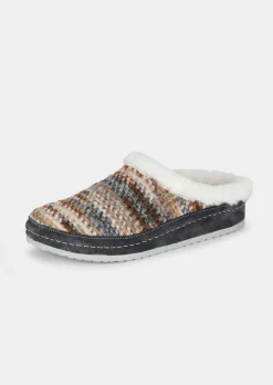Pantoffel mit Lammfell