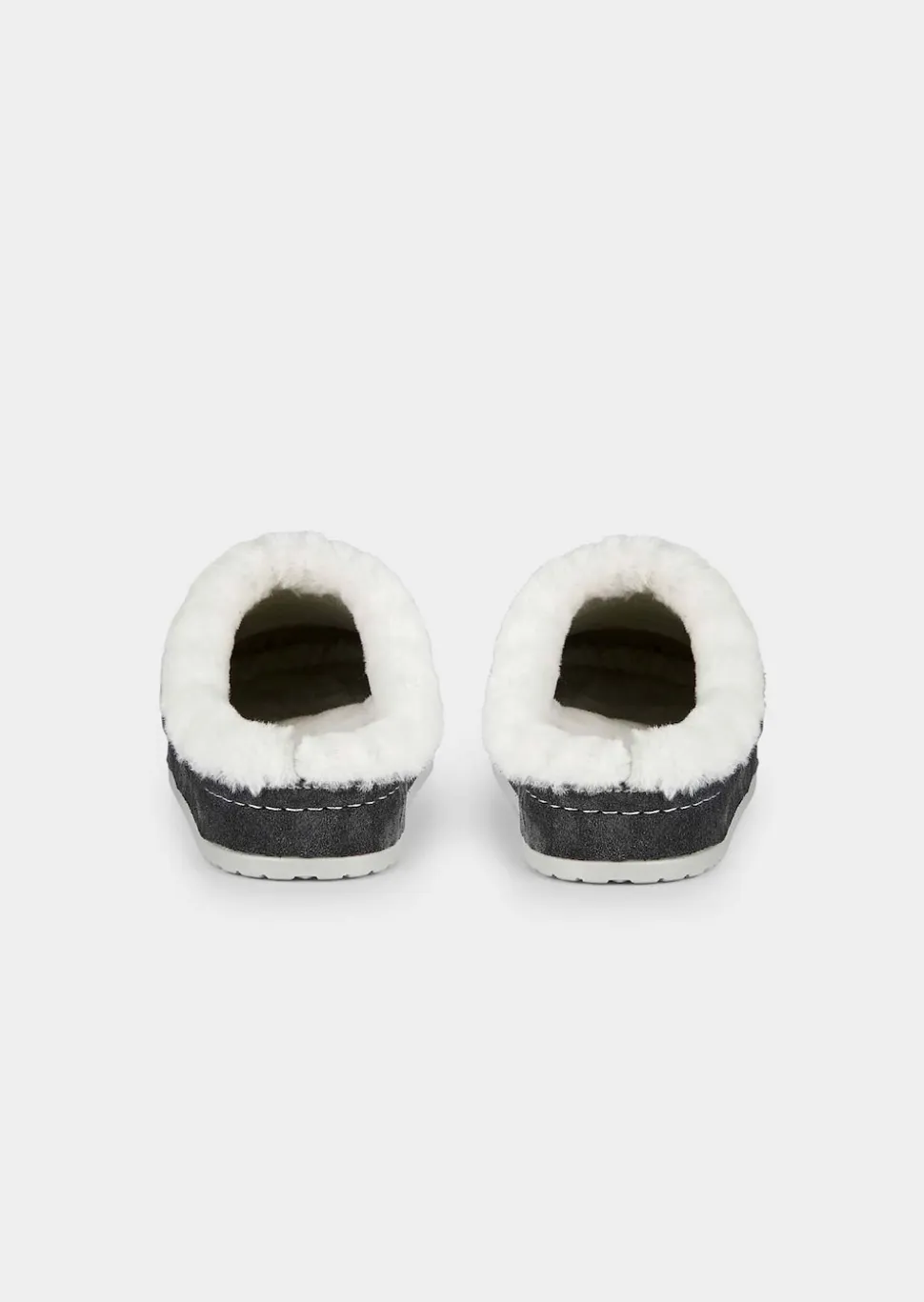 Pantoffel mit Lammfell