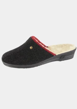 Pantoffel mit Schurwolle