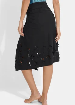 Pareo mit 3D-Blumenmuster