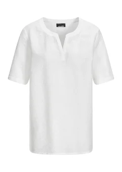 Pflegeleichte Bluse aus Seersucker
