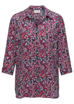 Pflegeleichte Bluse mit 3/4-Arm