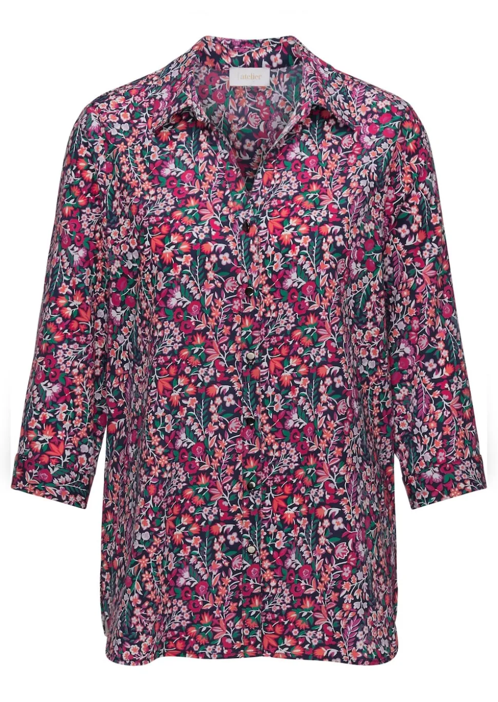 Pflegeleichte Bluse mit 3/4-Arm