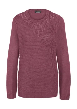 Pflegeleichter Pullover in hochwertiger Rippenstruktur