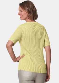 Pflegeleichter Pullover in hochwertiger Rippenstruktur