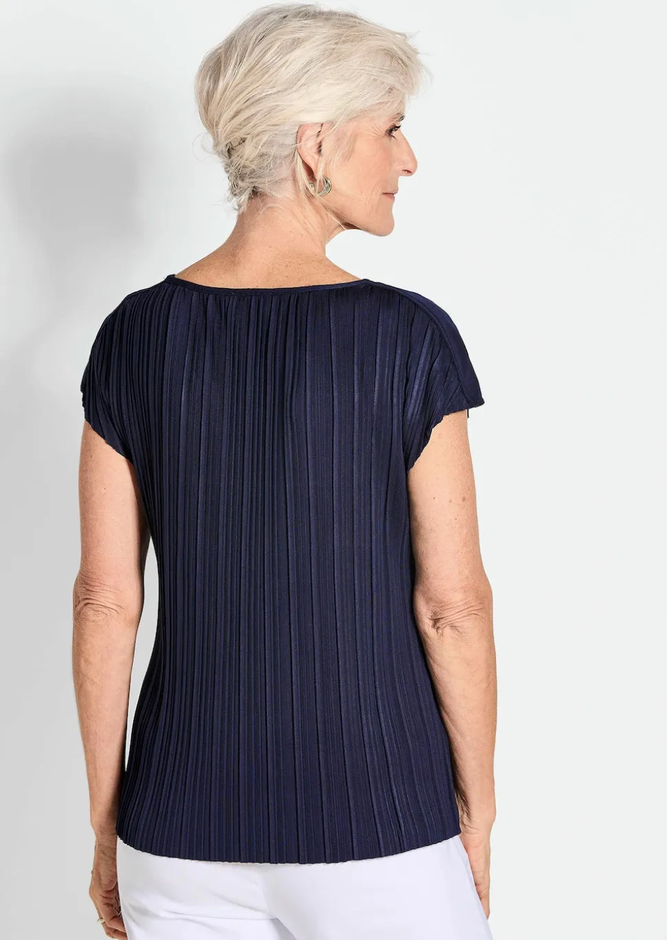Plissee-Shirt
