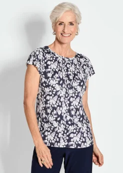 Plissee-Shirt