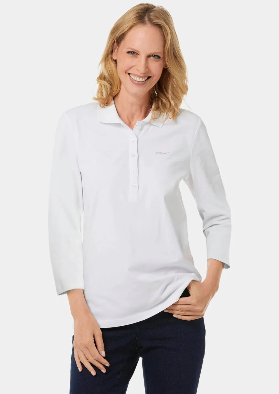 Poloshirt in hochwertiger Pikee-Qualität