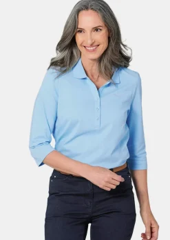 Poloshirt in hochwertiger Pikee-Qualität