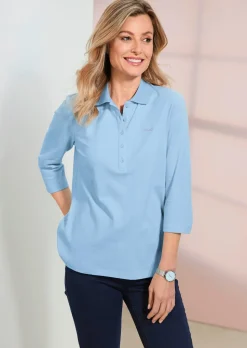 Poloshirt in hochwertiger Pikee-Qualität