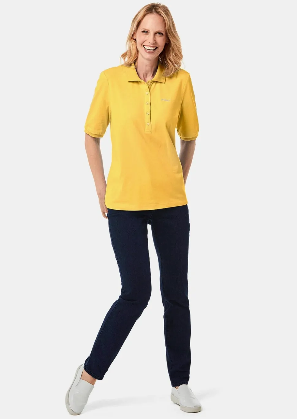 Poloshirt in hochwertiger Pikee-Qualität