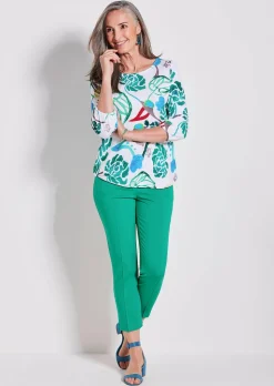 Printshirt mit Alloverdruck